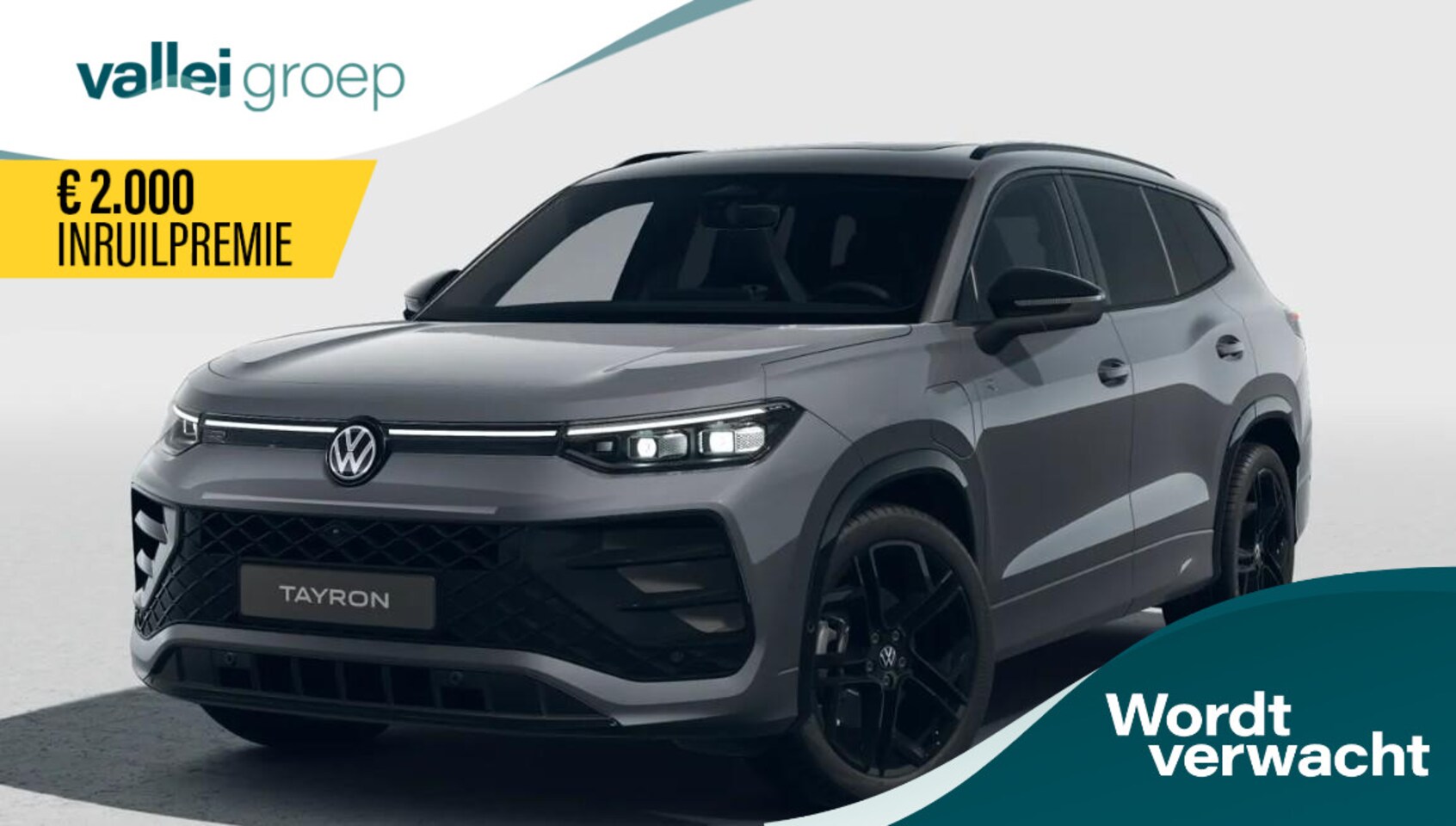 Volkswagen Tayron - R-Line Edition 1.5 eHybrid 200 kW / 272 PK SUV 6 v Blackstyle - AutoWereld.nl