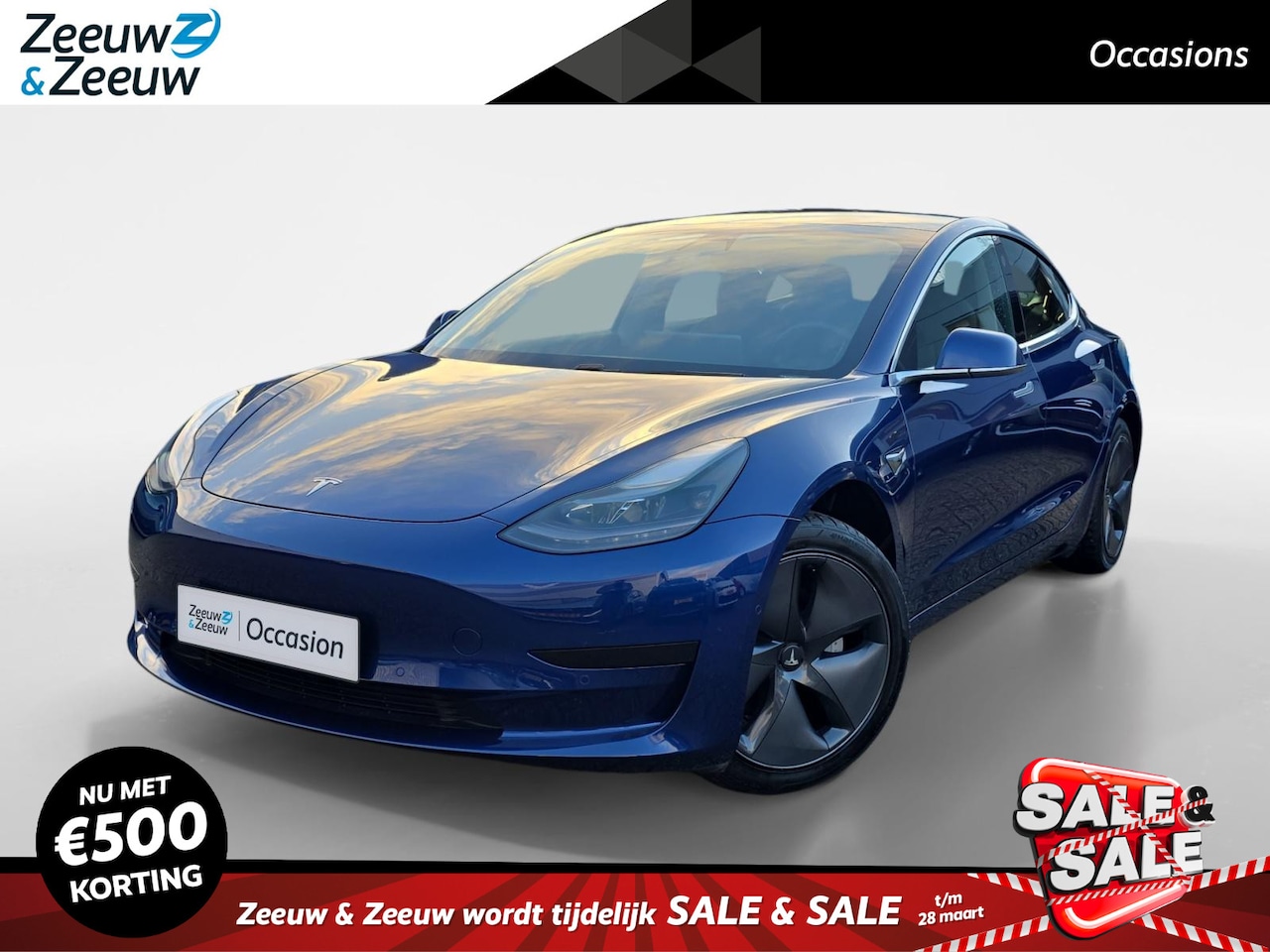 Tesla Model 3 - Standard RWD Plus 60 kWh 93% SOH | 1e Eigenaar | Panoramadak | Autopilot | Camera | Stoelv - AutoWereld.nl