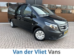 Mercedes-Benz Vito - 110 CDI 102pk E6 Lang DC 5p Comfort Lease €442 p/m, Airco Clima, Carplay, PDC V+A, Onderho