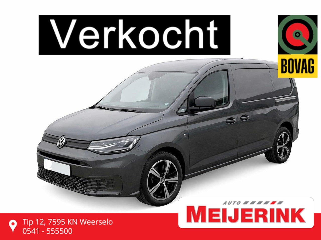 Volkswagen Caddy Cargo Maxi - 1.5 TSI 1ste Edition Vol opties, BPM vrij, Digital cockpit - AutoWereld.nl