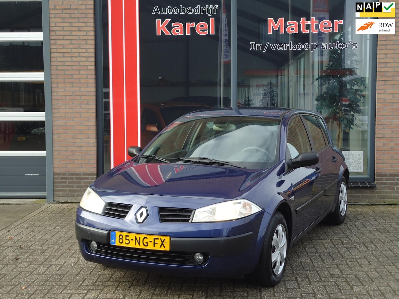 Renault Mégane - 1.4-16V Expression *5 DEURS* *APK T/M 11-01-2027* - AutoWereld.nl