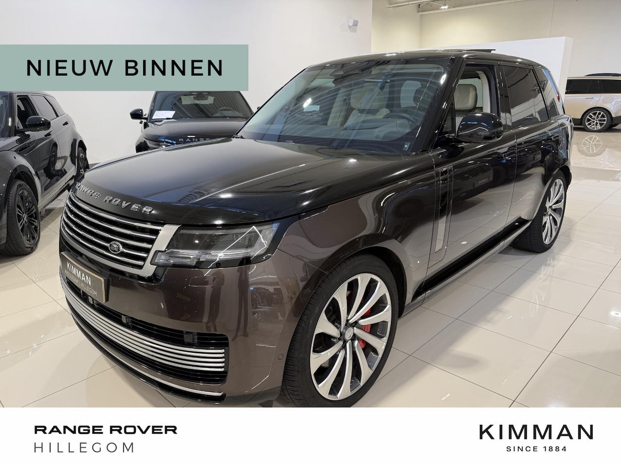 Land Rover Range Rover - 3.0 P550e SV PHEV | Tourmaline Brown Gloss SV Metallic - AutoWereld.nl