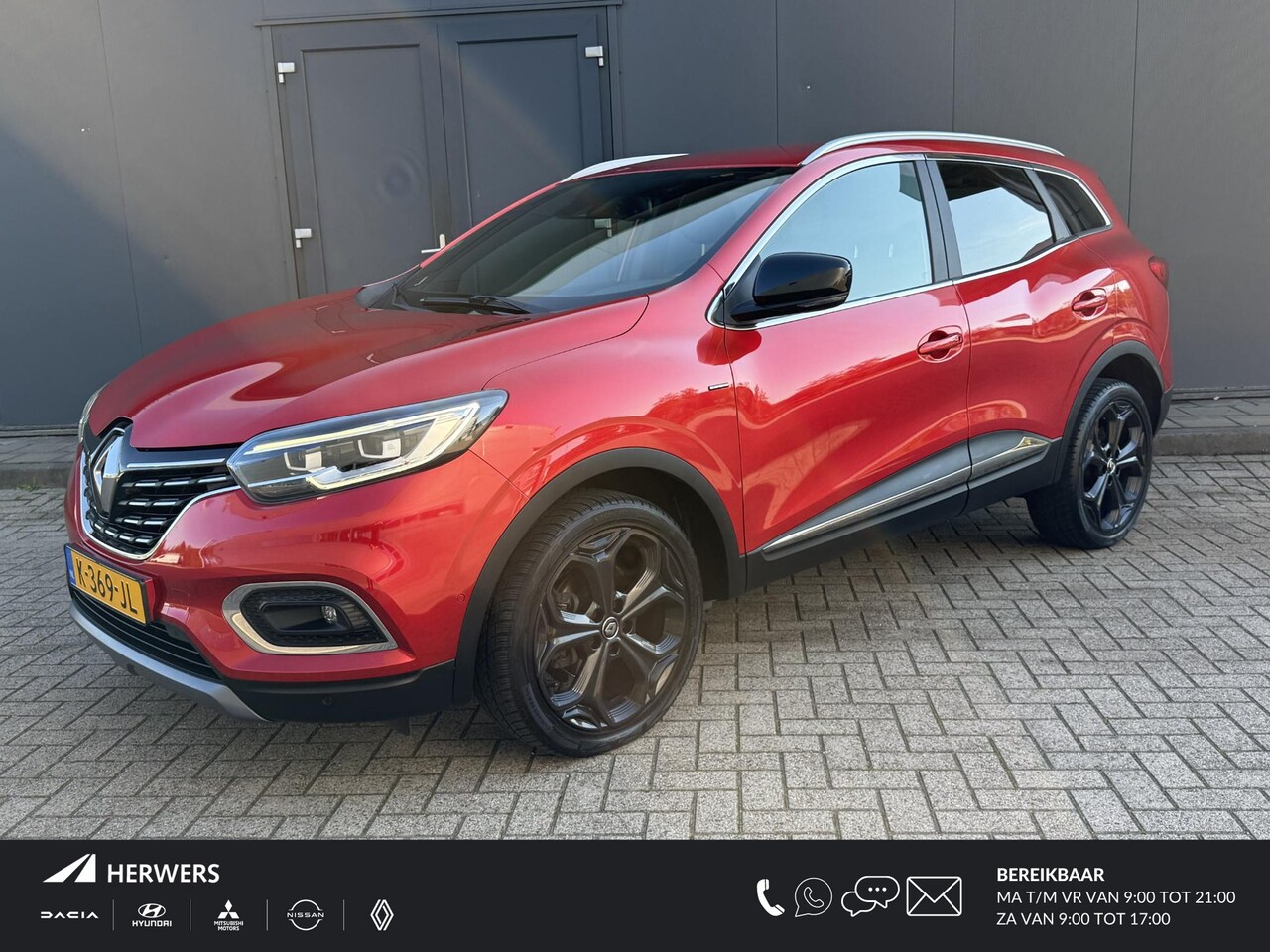 Renault Kadjar - 1.3 TCe 160 Black Edition / Navigatie / Cruise Control / Camera / Climate Control / Elektr - AutoWereld.nl