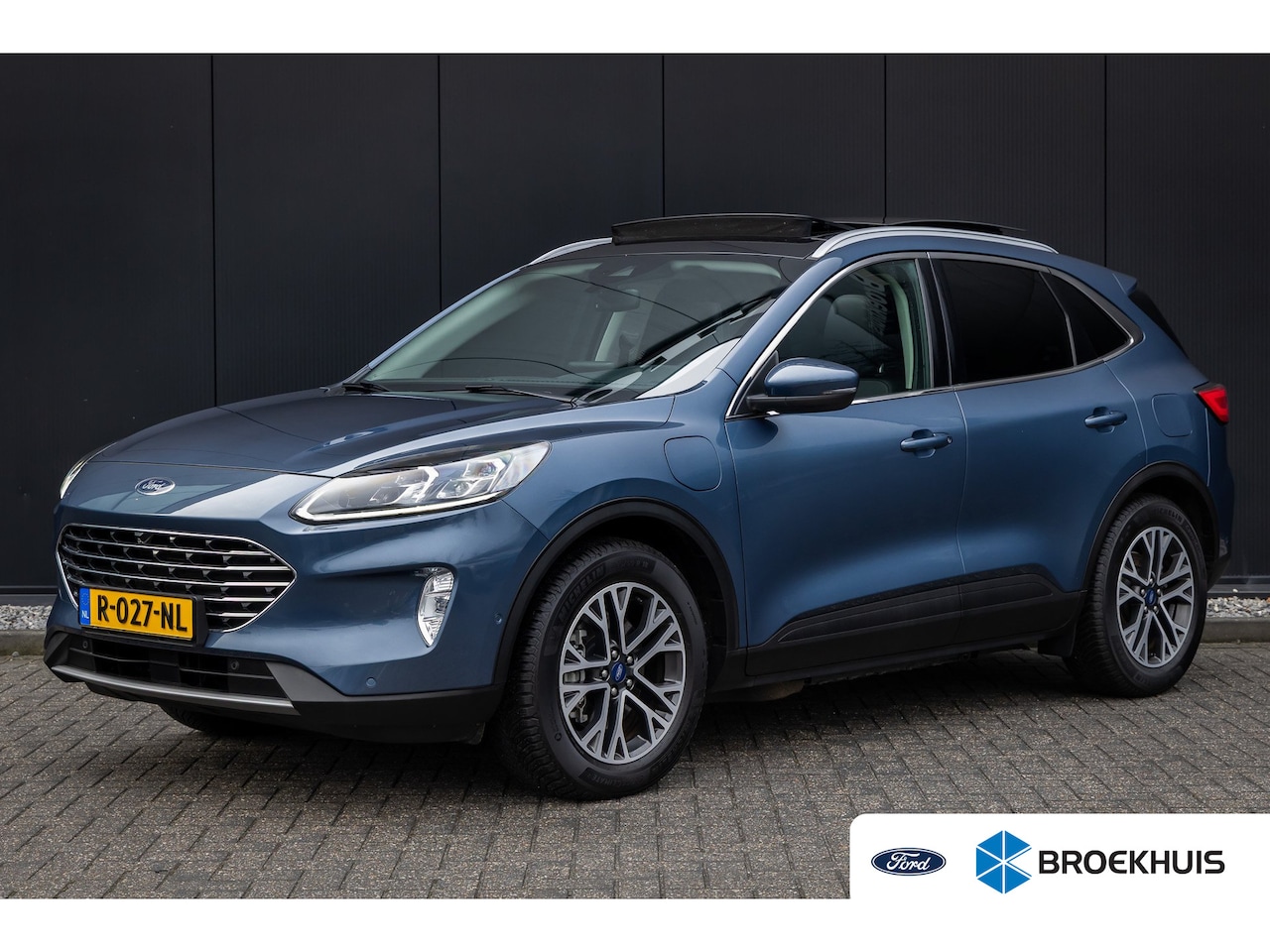 Ford Kuga - 2.5 PHEV Titanium X | 100% dealer o.h. | Panoramadak | Afn. trekhaak | Camera | Dodehoek d - AutoWereld.nl
