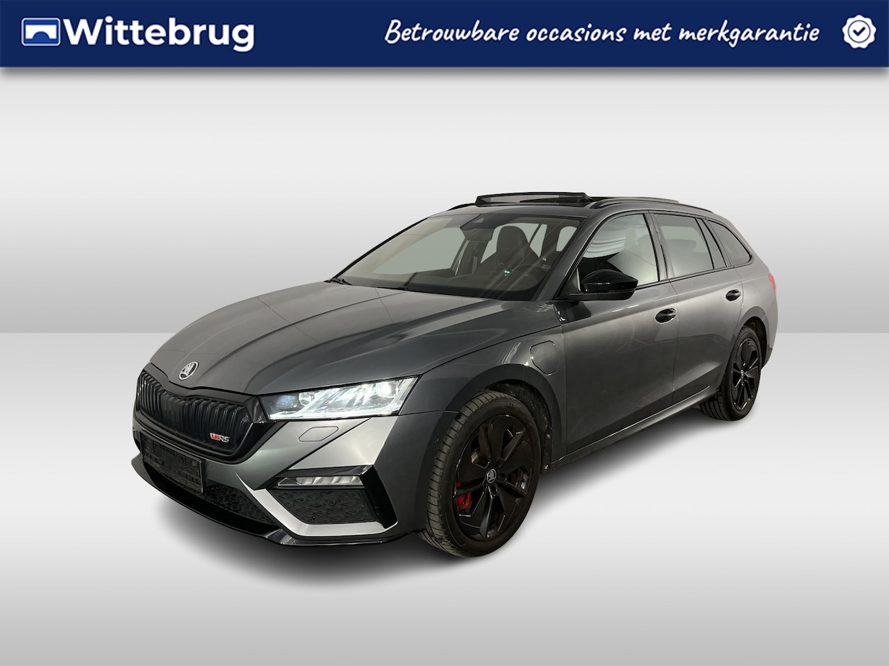 Skoda Octavia Combi - 1.4 TSI RS iV PHEV / AUTOMAAT/ PANO/ 245 PK/ ACC/ HEAD-UP/ MEMORY SEAT/ STUUR+STOELVERWARM - AutoWereld.nl