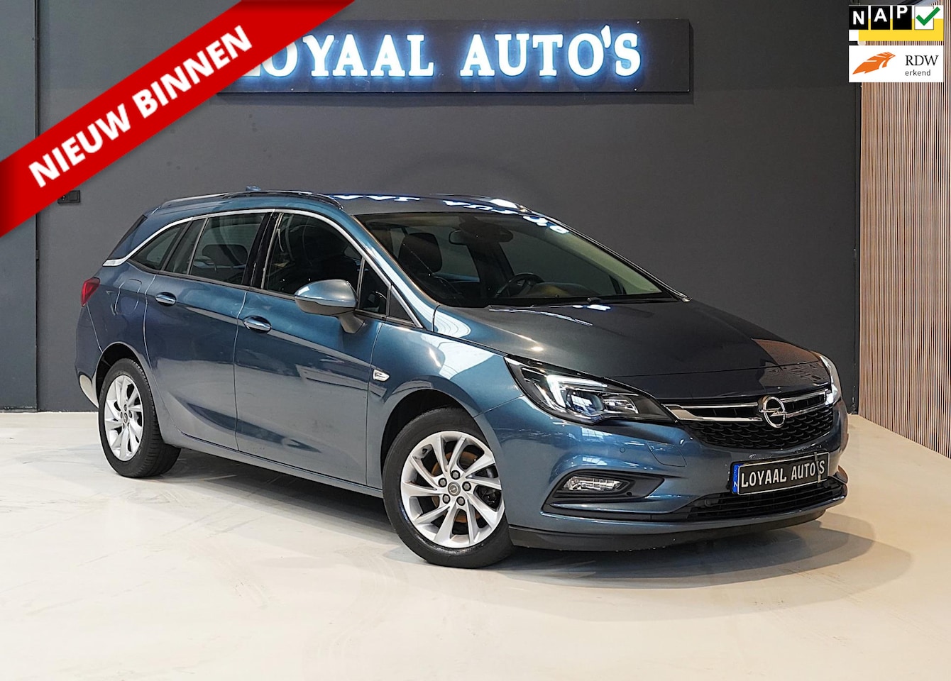 Opel Astra Sports Tourer - 1.0 Innovation | AUT | NAVI | AIRCO | PDC | ELEK.RAMEN | NAP. - AutoWereld.nl