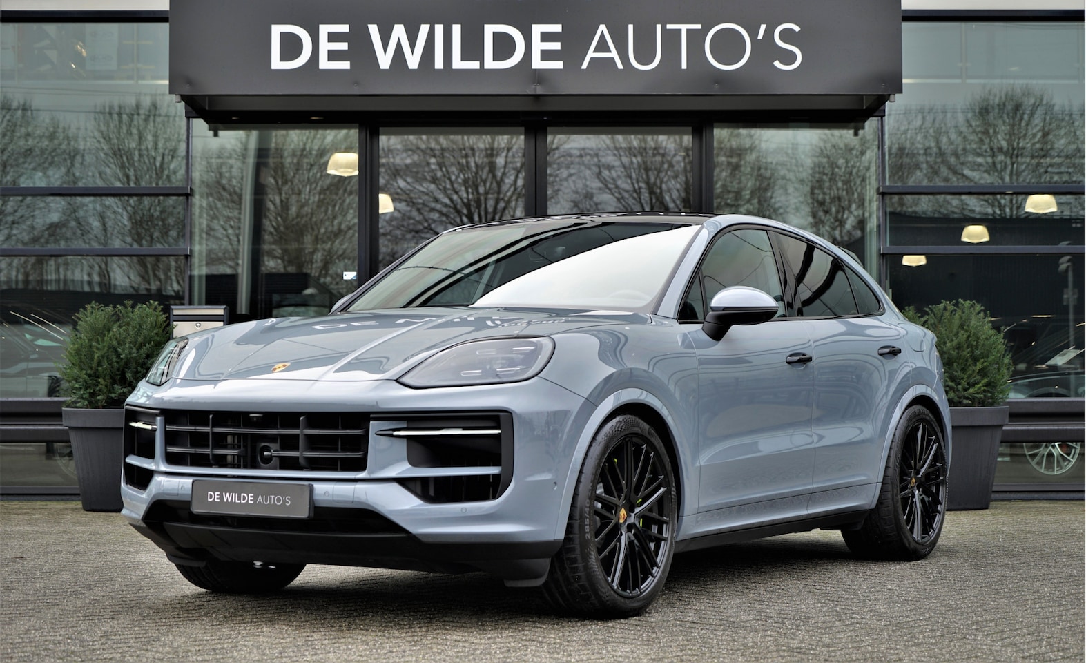 Porsche Cayenne Coupé - 3.0 S E-Hybrid SportDesign 520pk SoftClose Trekhaak Head-up Sportuitlaat Keyless - AutoWereld.nl