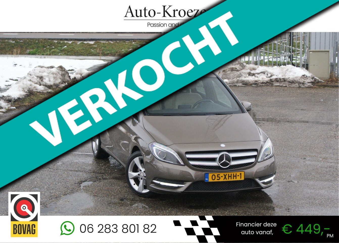 Mercedes-Benz B-klasse - 200 Ambition | Automaat | Led | Leder | Stoel verwarming | - AutoWereld.nl