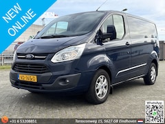 Ford Transit Custom - 270 2.2 TDCI L1H1 Limited | € 5.450, - NETTO | Leder | Bijrijdersbank | Airco | Cruise | N