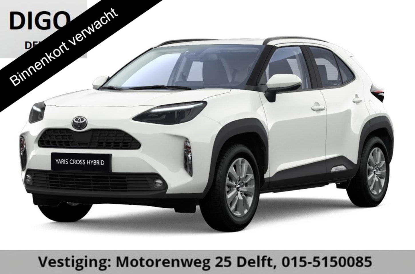 Toyota Yaris Cross - 1.5 HYBRIDE BUSINESS AUTOMAAT GARANTIE 3-2034 LM VELGEN. CARPLAY NAVI.ADAPTIEVE CRUISE CON - AutoWereld.nl