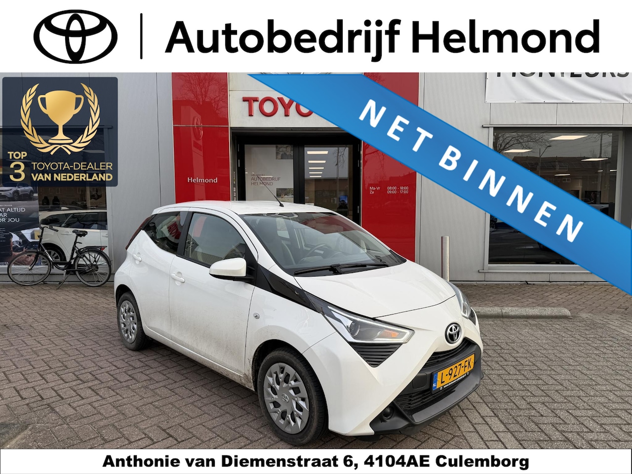 Toyota Aygo - 1.0 VVT-i x-play | 1e eigenaar | Lage KM stand - AutoWereld.nl
