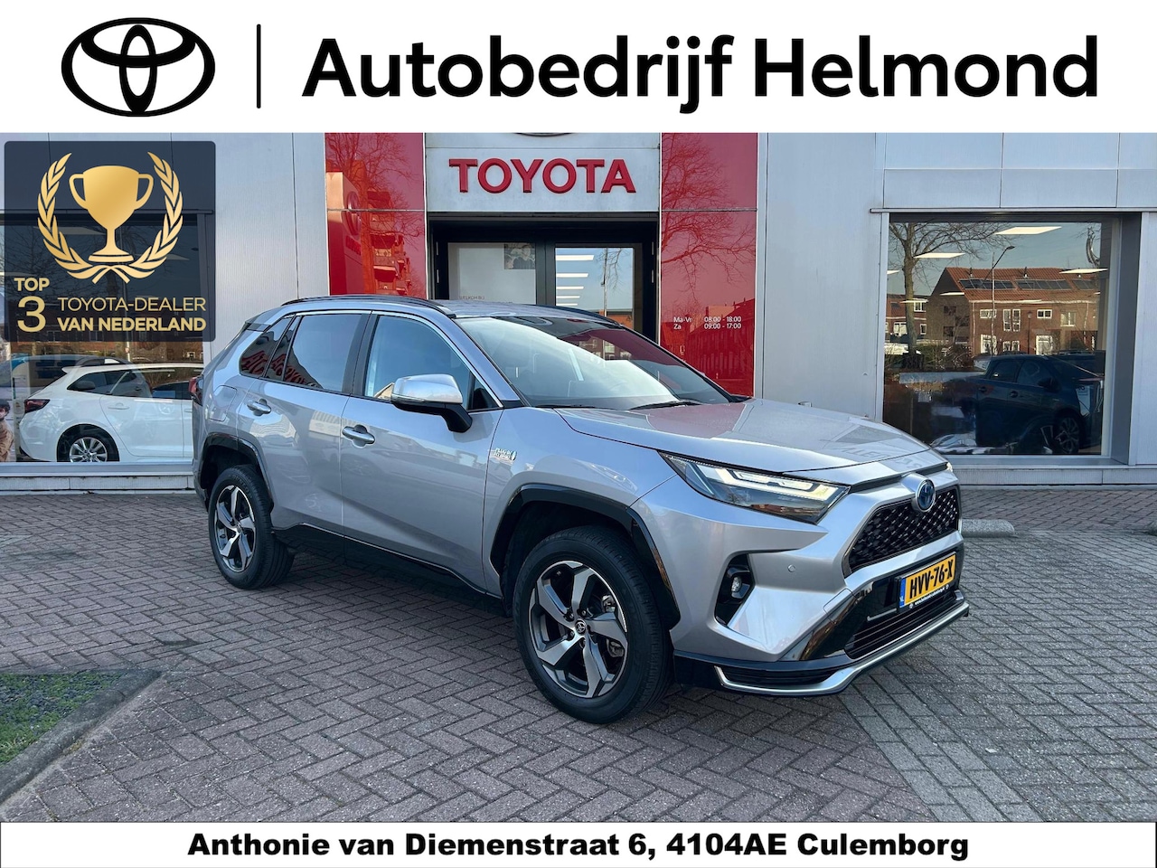 Toyota RAV4 - 2.5 Plug-in Hybrid AWD Style Navigatie, Stoelverwarming, Dodehoek detectie, Achteruitrijca - AutoWereld.nl