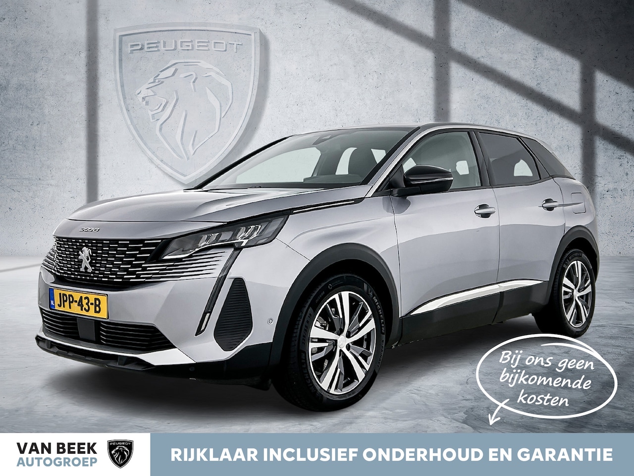 Peugeot 3008 - Plug-in Hybrid 180pk Allure | adaptive cruise | keyless entry - AutoWereld.nl