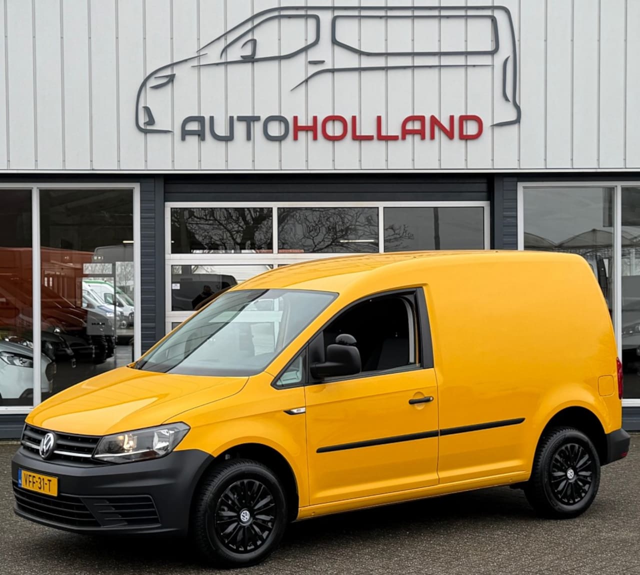 Volkswagen Caddy - 2.0 TDI 55KW 75PK EURO 6 AIRCO/ CRUISE CONTROL/ TREKHAAK/ 100% DEALERONDERHOUDEN - AutoWereld.nl