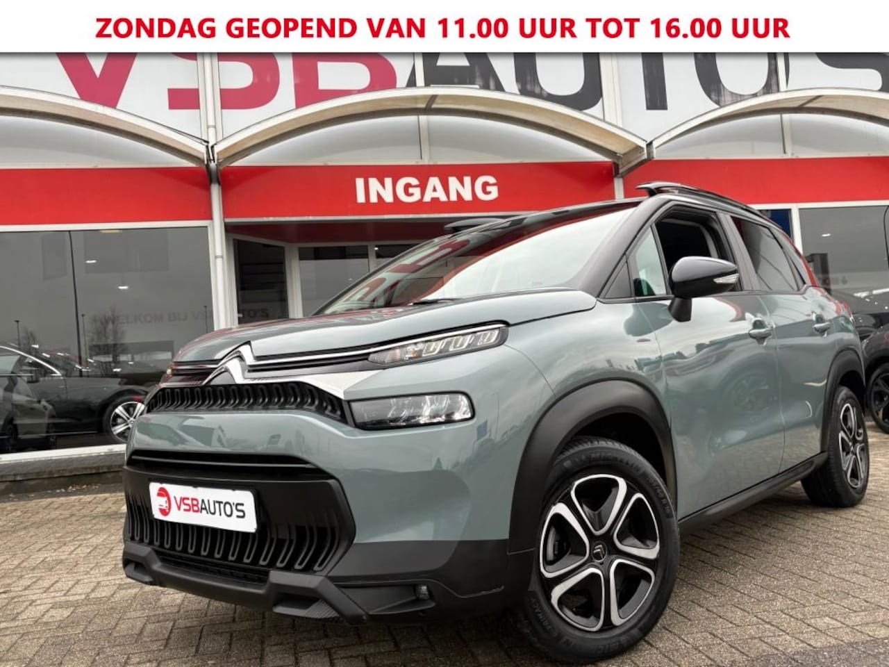 Citroën C3 Aircross - 1.2 PURETECH 110PK FEEL-PACK+ FACELIFT LED CARPLAY-NAVI AIRCO PDC ELEC-PAKKET - AutoWereld.nl