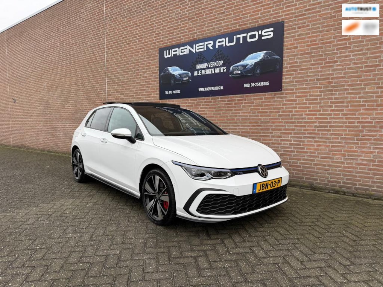 Volkswagen Golf - 1.4 eHybrid GTE Keyless Pano Rijhulpsystemen Head-UPP Digital-dash Stoel+sturrverwarming S - AutoWereld.nl