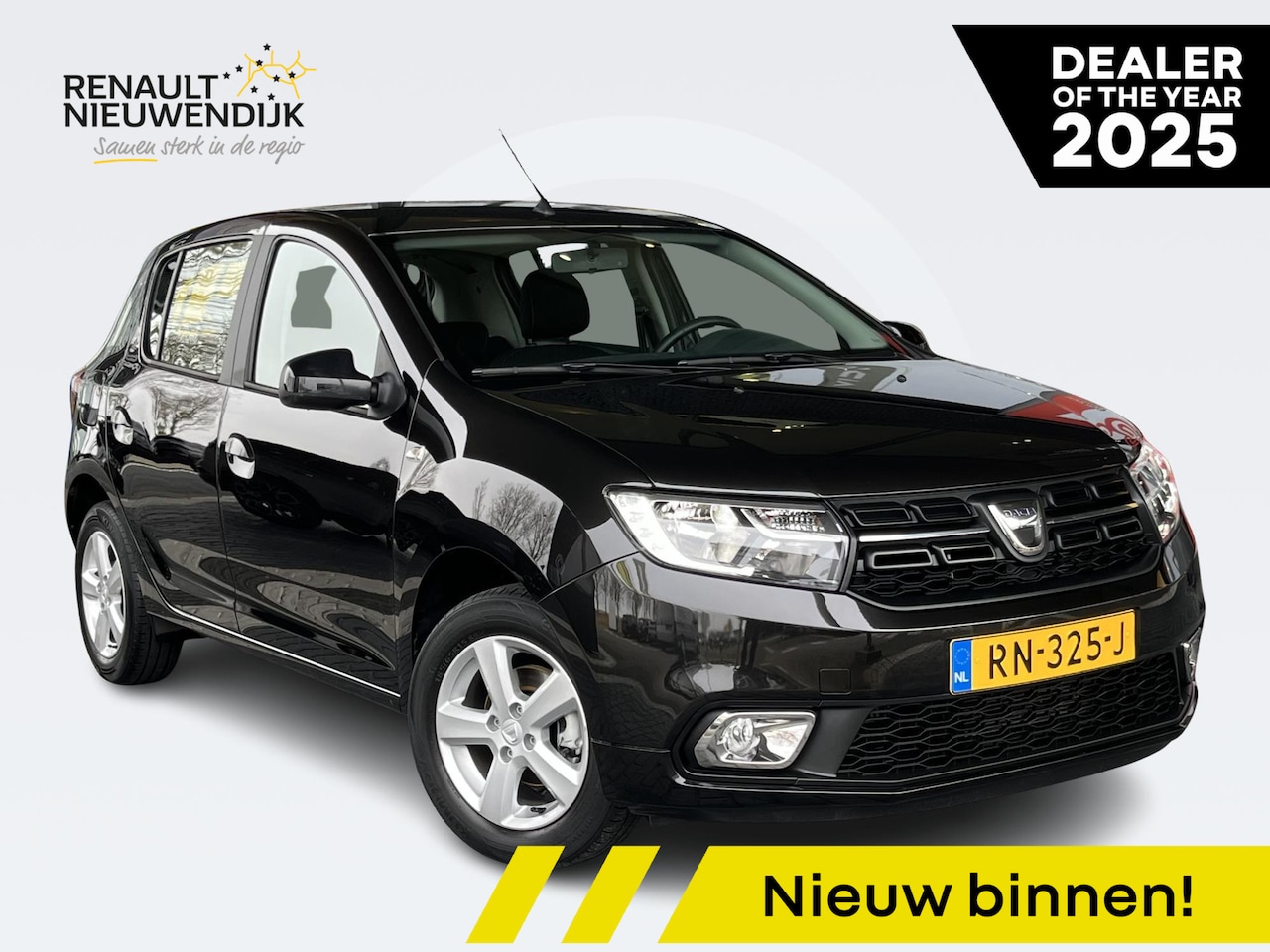 Dacia Sandero - 0.9 TCe Laureate AIRCO / CRUISE CONTROL / LICHT METAAL / TREKHAAK / PARKEERSENSOREN ! - AutoWereld.nl