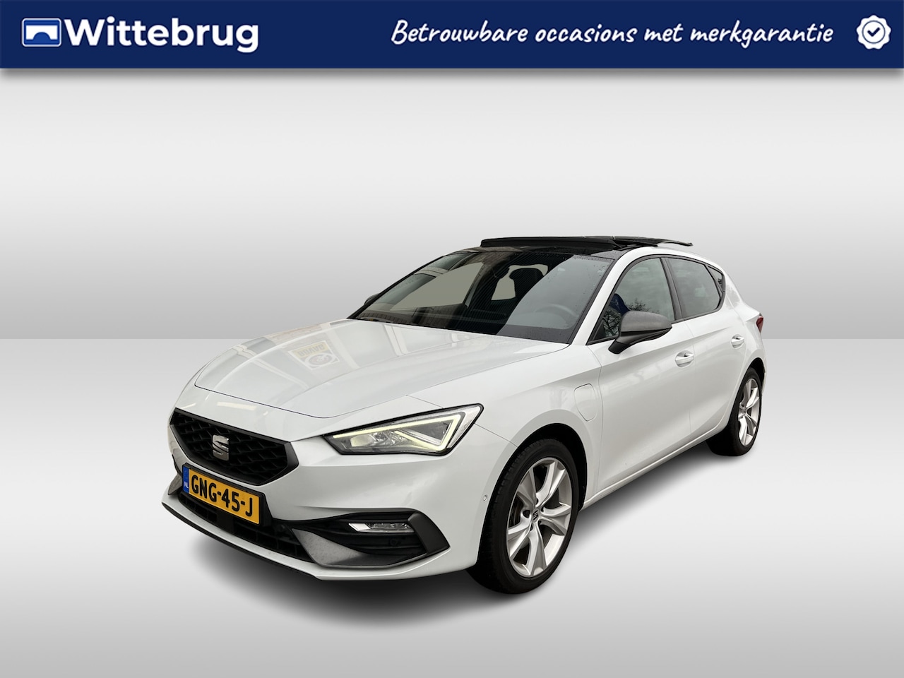 SEAT Leon - 1.4 TSI eHybrid PHEV FR / AUTOMAAT/ PANO/ TREKHAAK/ ALCANTARA/ ACC/ MEMORY SEAT/ DODEHOEK/ - AutoWereld.nl