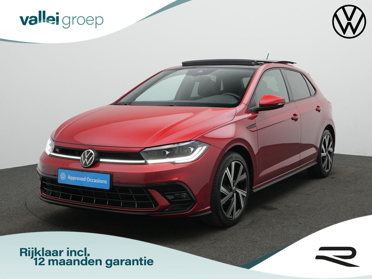 Volkswagen Polo - 1.0 TSI 95 pk R-Line | Panoramadak | Navigatie Discover Pro | Beats | IQ Light | Achteruit - AutoWereld.nl