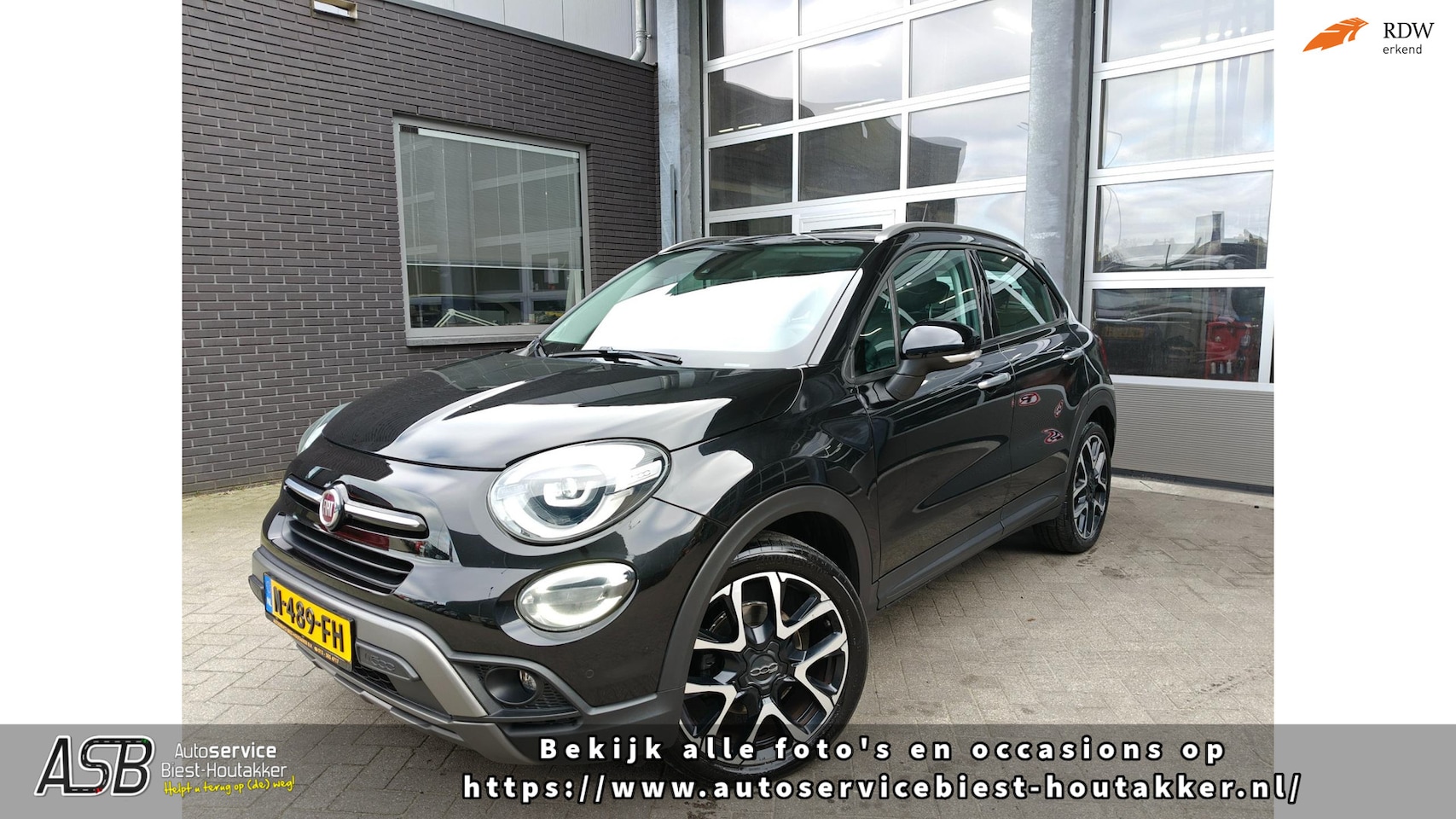 Fiat 500 X Cross - 1.3 GSE Cross | AUTOMAAT | Carplay | Navi | Cruise | Climate Control | Achteruitrijcamera - AutoWereld.nl