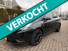 Opel Corsa - 1.4 5-DRS Black Edition AIRCO CRUISE NAVI APPLE/ANDROID NAP