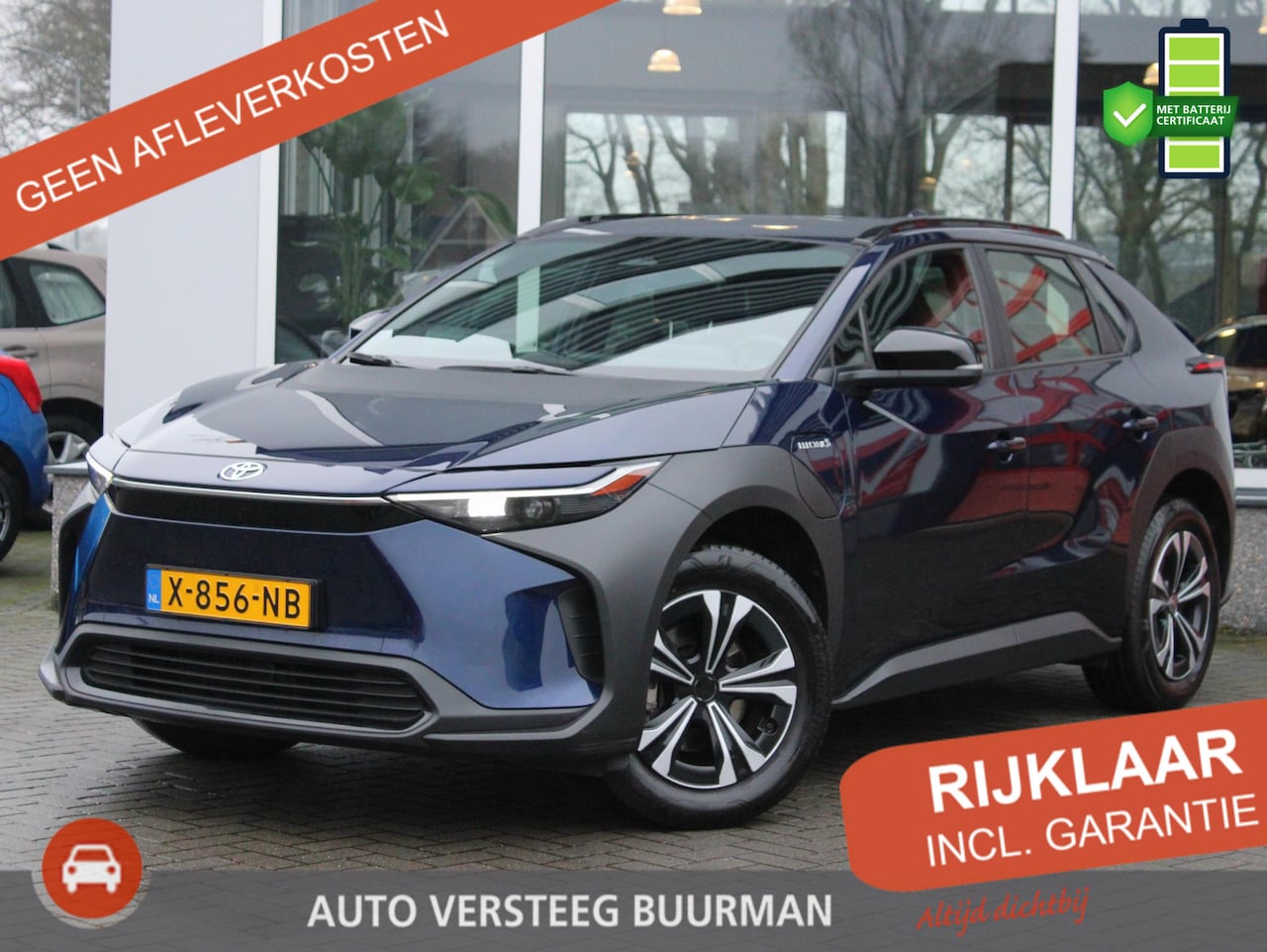 Toyota bZ4X - Business 71 kWh Trekhaak, Adaptieve Cruise en Climate Control, Carplay/Android Auto, Achte - AutoWereld.nl