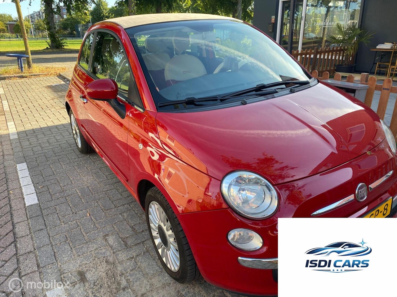 Fiat 500 - 0.9 TwinAir Lounge Cabriolet Airco/Navi - AutoWereld.nl