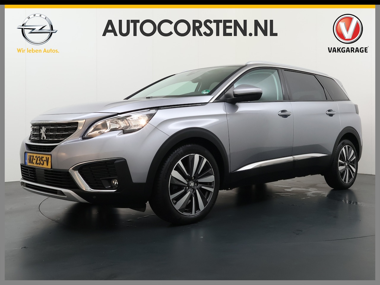 Peugeot 5008 - T131pk Premium 7-Persoons Apple Android Mirrorlink Prox.-Keyless Navi Ecc Memory Apple Car - AutoWereld.nl