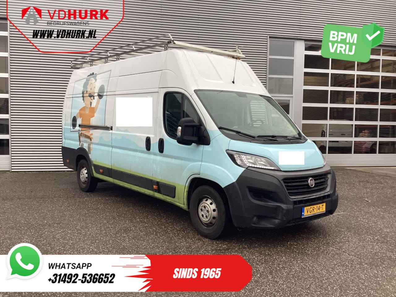 Fiat Ducato - 35 2.3 180 pk MJ L3H3 Glasresteel/ 3T trekverm./ Imperiaal + Ladder/ Navi/ Camera/ PDC/ Cr - AutoWereld.nl