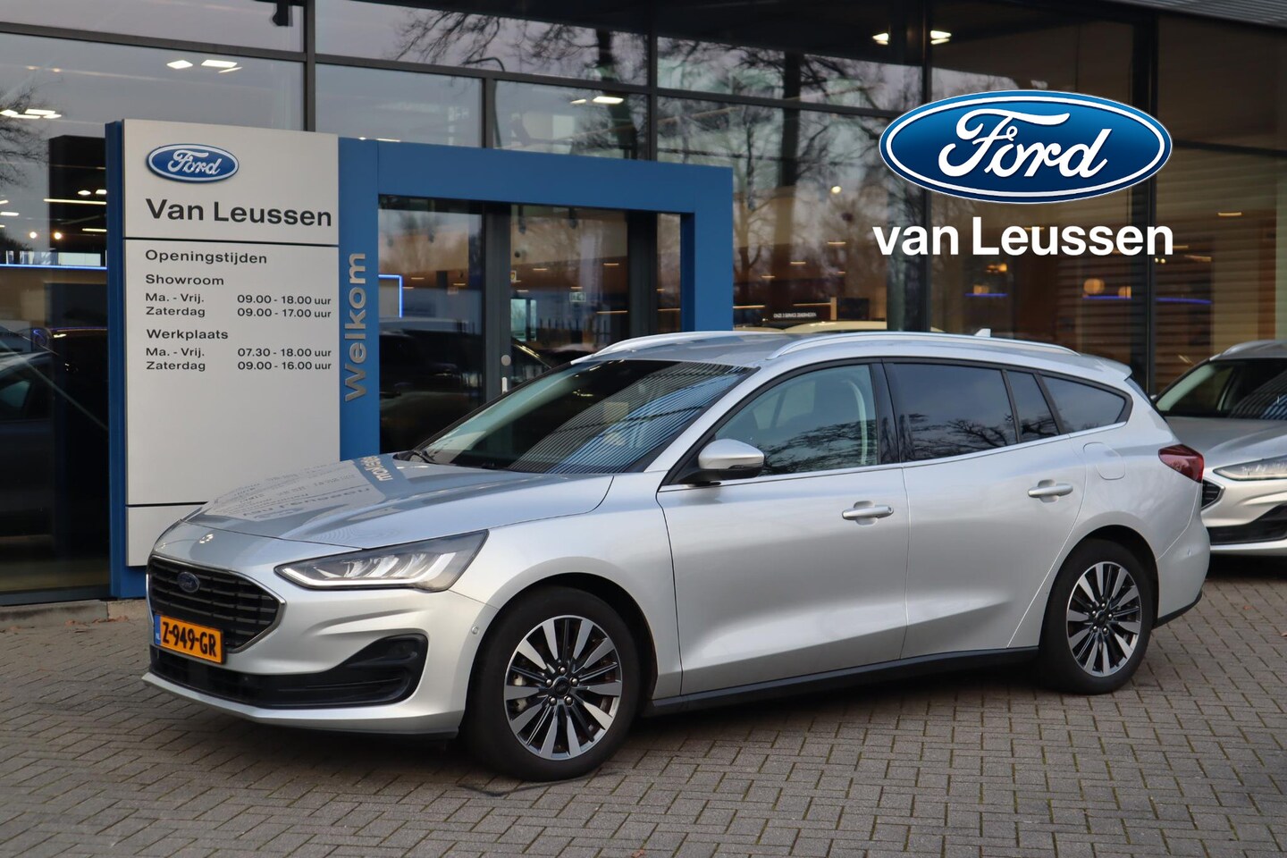 Ford Focus Wagon - 125PK HYBRID TITANIUM-X VIRTUAL-COCKPIT B&O AUDIO CLIMA P-SENSOREN 17"LMV LED CAMERA WINTE - AutoWereld.nl