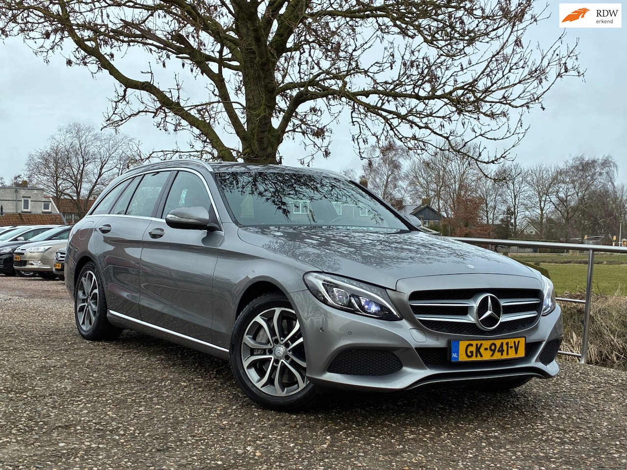 Mercedes-Benz C-klasse Estate - 350 e Lease Edition | Leder + Navi + Clima + Cruise nu €10.975,-!! - AutoWereld.nl