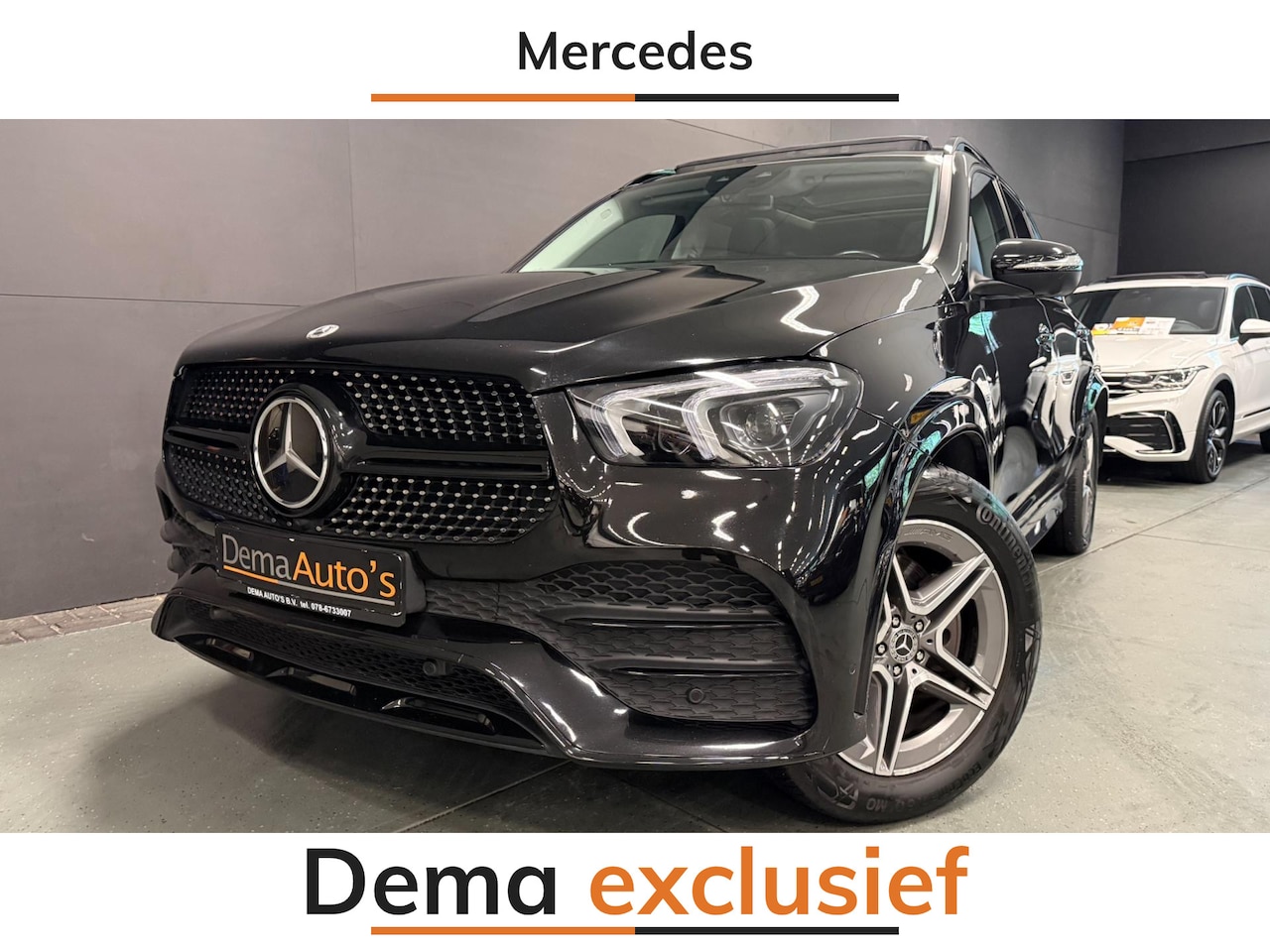 Mercedes-Benz GLE-Klasse - 350 e 4MATIC AMG PANO/BURMESTER/LEDER/DAB/SFEERVERL/CARPLAY/360CAM/// - AutoWereld.nl