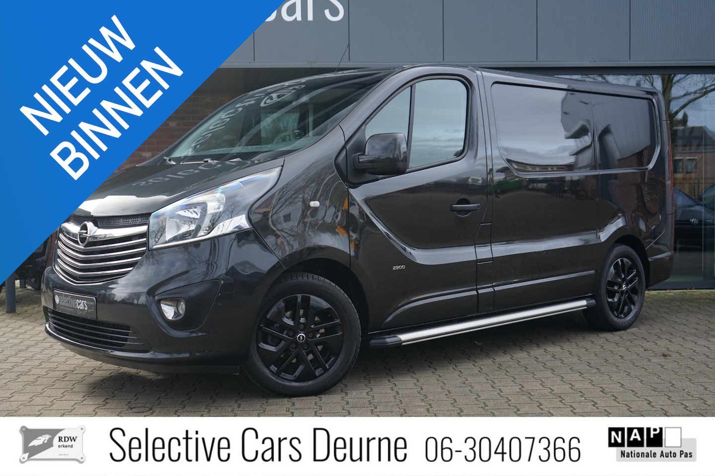 Opel Vivaro - 1.6 CDTI Sport EcoFlex BTW&BPM VRIJ, Leder, 17''Lm, 3-zitter, Camera, Cruise, Trekhaak. - AutoWereld.nl