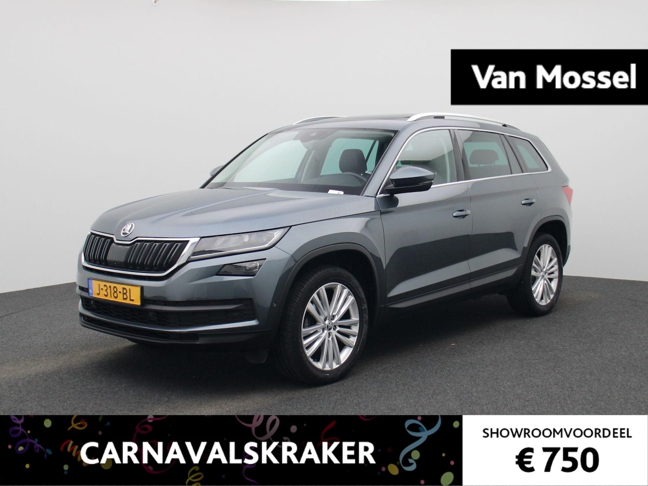 Skoda Kodiaq - 1.5 TSI Business Edition Plus | ELEK.ACHTERKLEP | ADAPTIEF CRUISECONTROL | ELEK.STOEL | CA - AutoWereld.nl