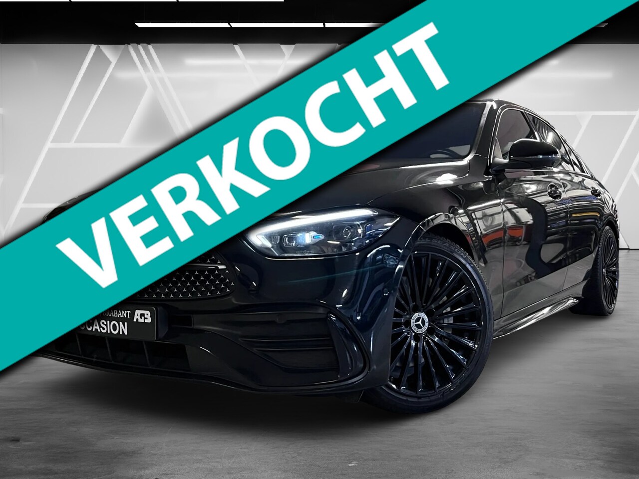 Mercedes-Benz C-klasse - 200 AMG Line Memorysits/360Camera/Ambilight/ - AutoWereld.nl