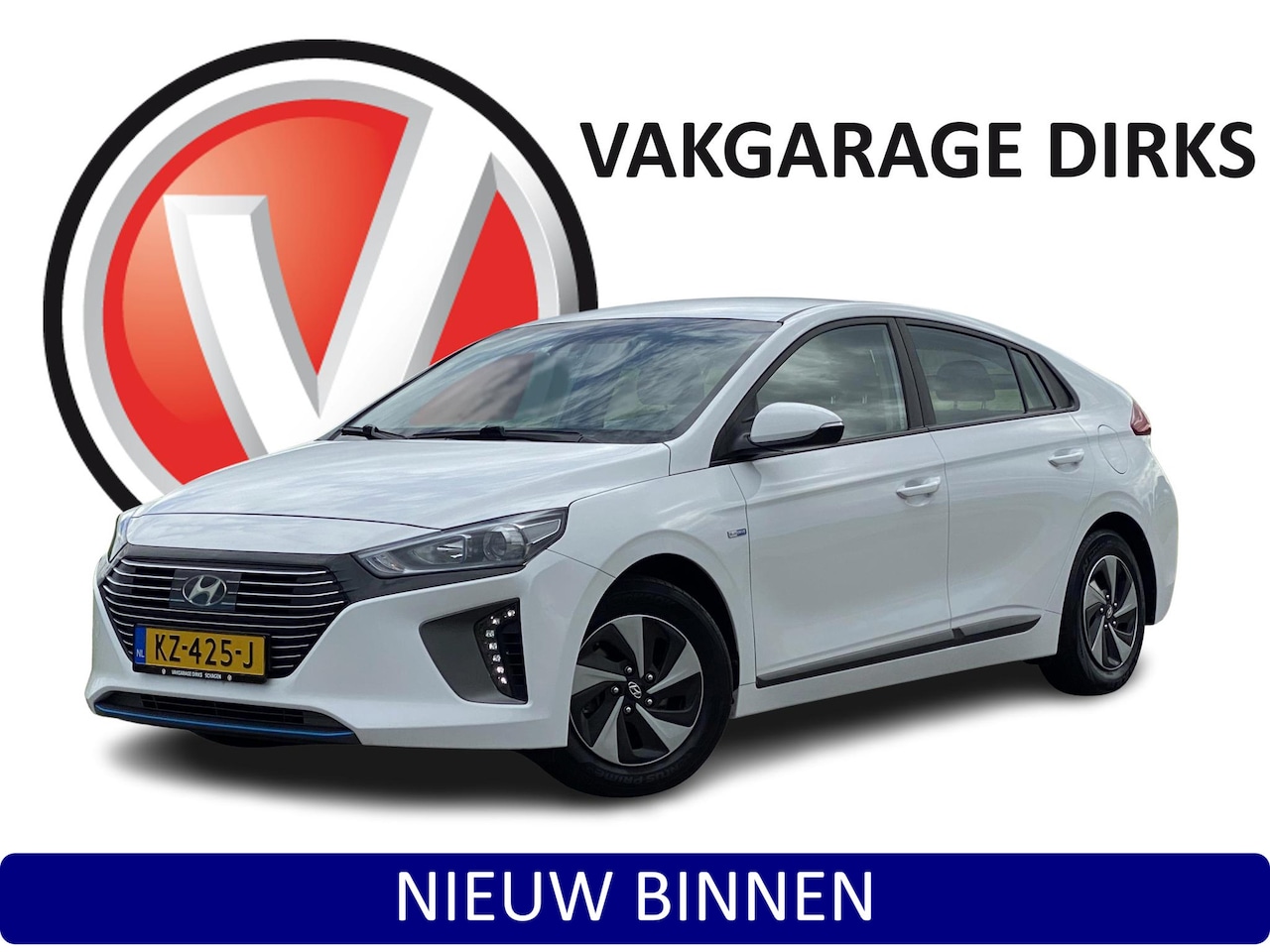 Hyundai IONIQ - Hybrid 1.6 GDi i-Motion ✅ Clima ✅ Cruise ✅ DAB - AutoWereld.nl