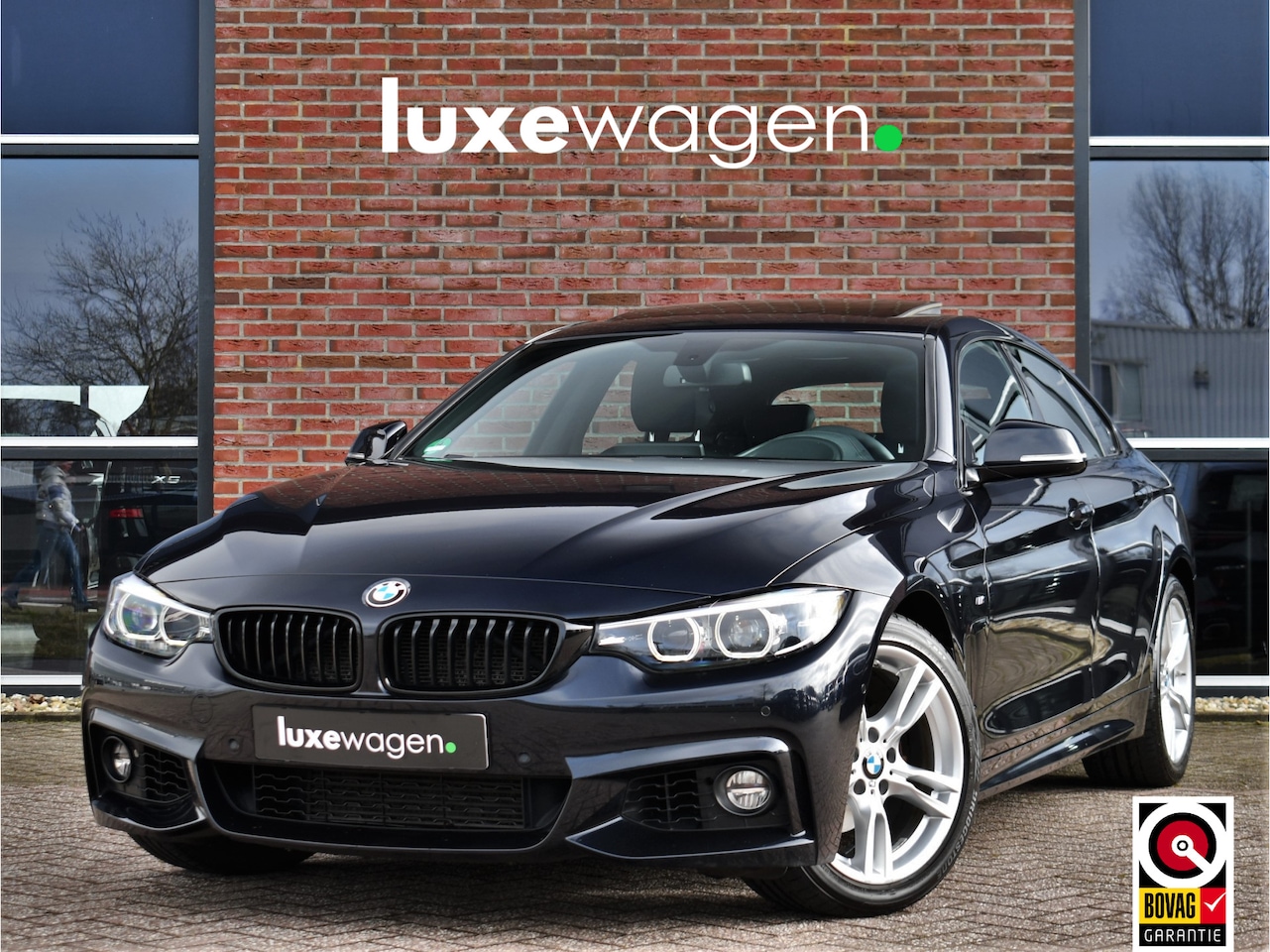 BMW 4-serie Gran Coupé - 418i M-Sport El-Dak HUD HiFi Camera NL-auto! - AutoWereld.nl