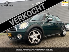 MINI Cooper - 1.6 Pepper *115.484 km NAP* APK 09-2026 * NL-AUTO+AIRCO+1/2 LEDER+XENON+CRUISECONTROL+LICH