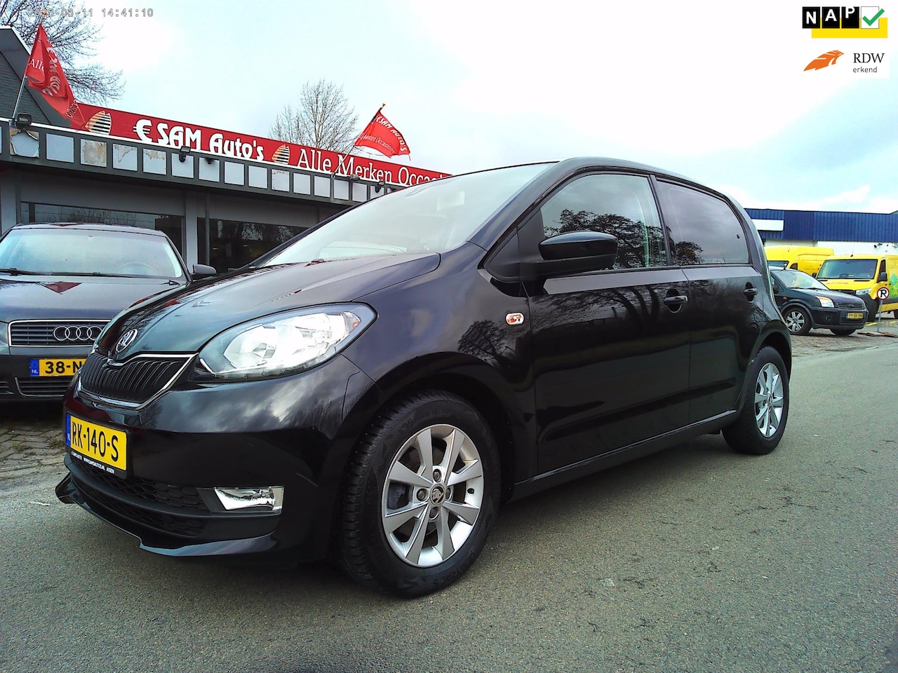 Skoda Citigo - 1.0 Greentech Ambition 1.0 Greentech Ambition (2018 +Airco ) - AutoWereld.nl