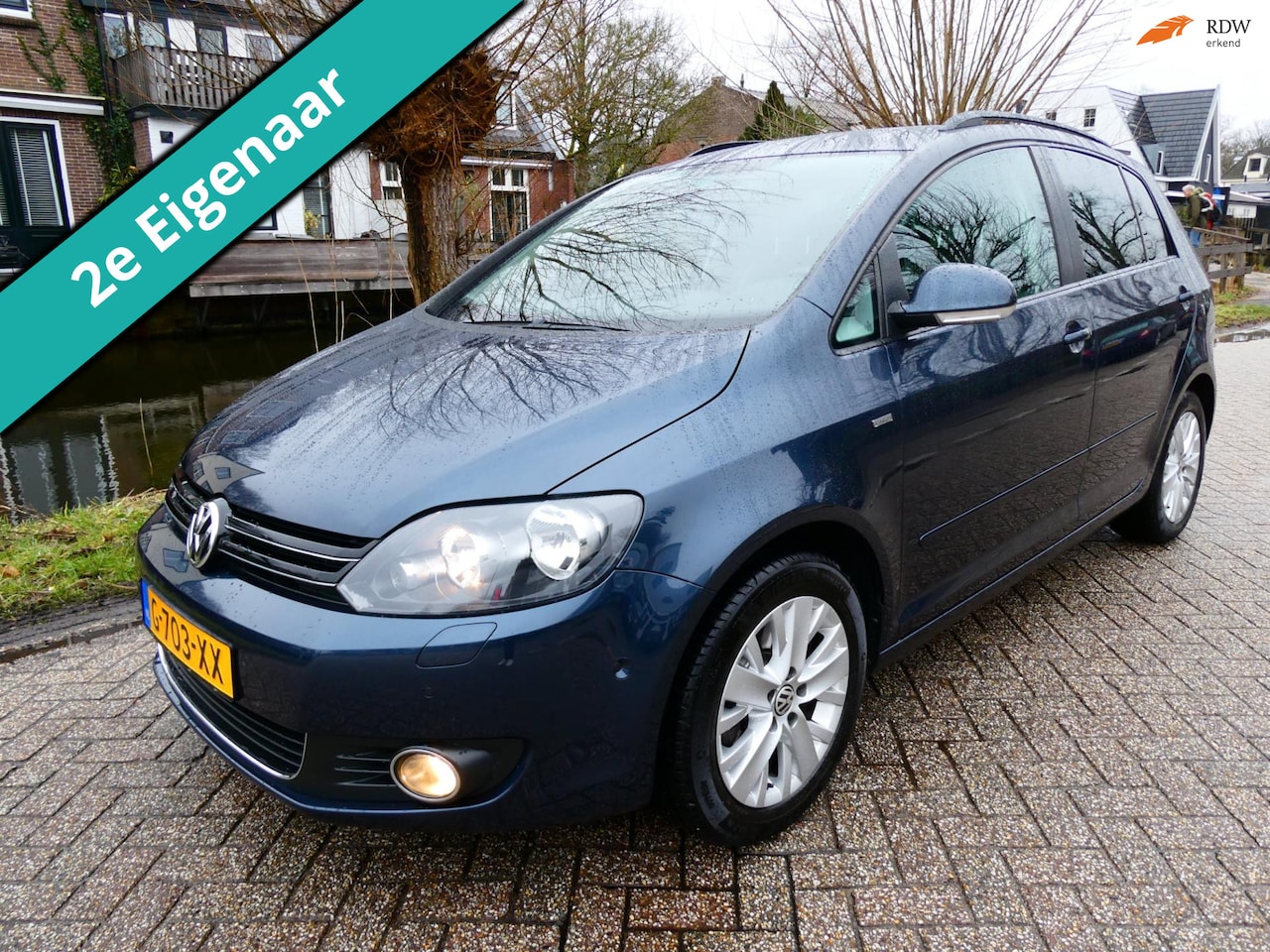 Volkswagen Golf Plus - 1.2 TSI Highline Automaat 2e eig. Clima Trekhaak 1200kg. - AutoWereld.nl