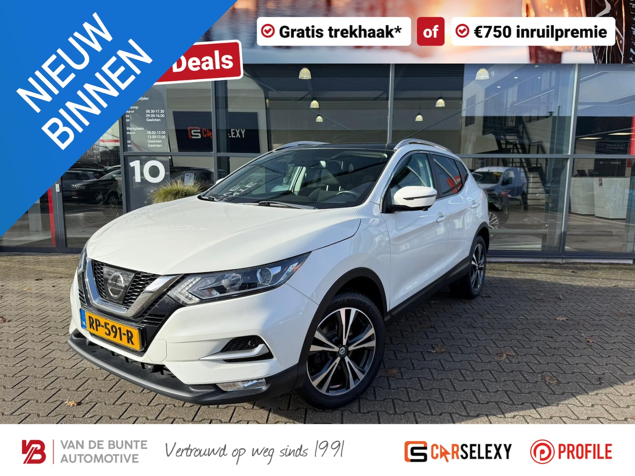 Nissan Qashqai - 1.2 N-Connecta *Trekhaak & Design Pack* - AutoWereld.nl