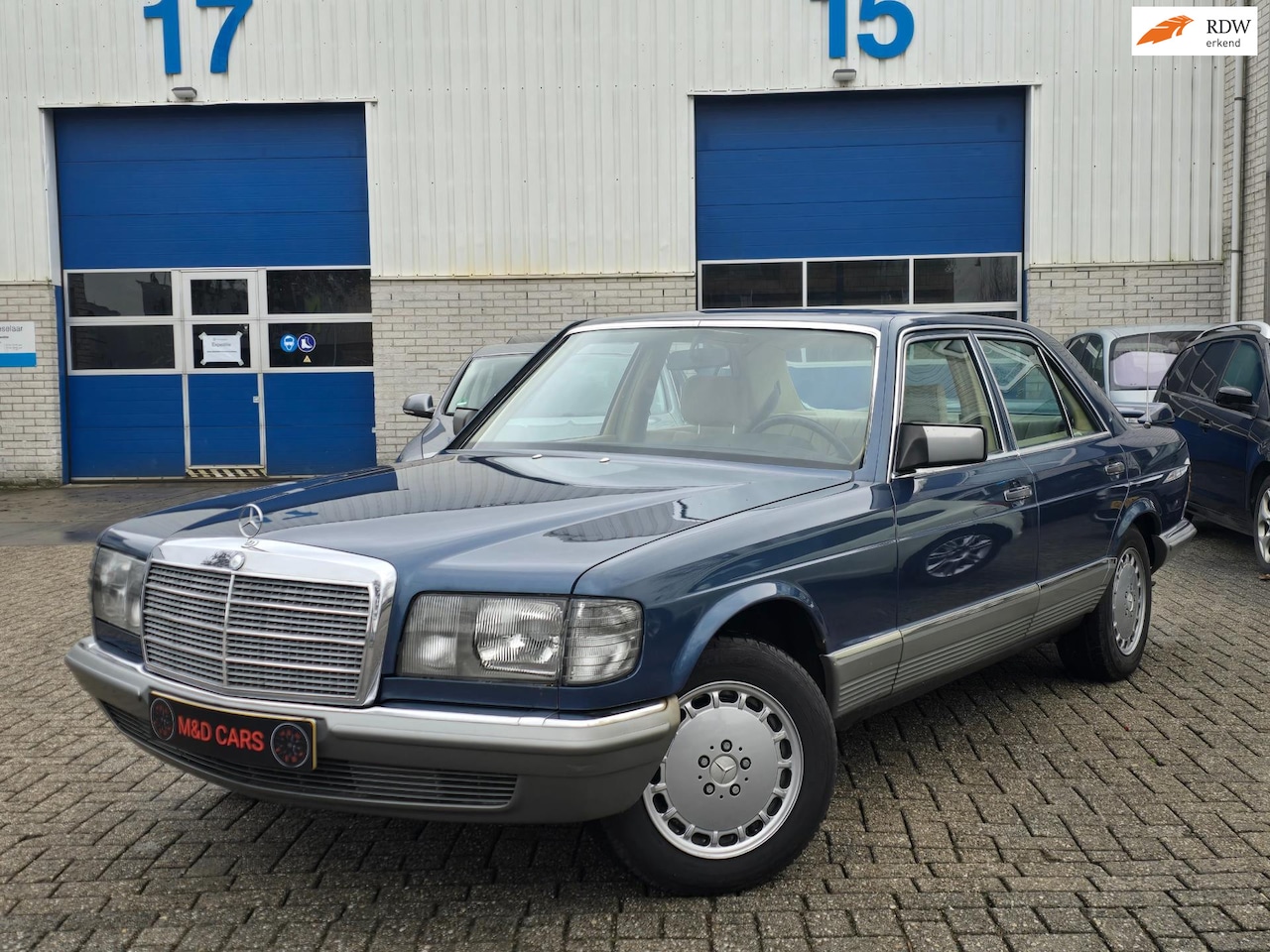 Mercedes-Benz S-klasse - 500 SE AUTOMAAT/SCHUIFDAK/AIRCO/ELEK RAMEN - AutoWereld.nl