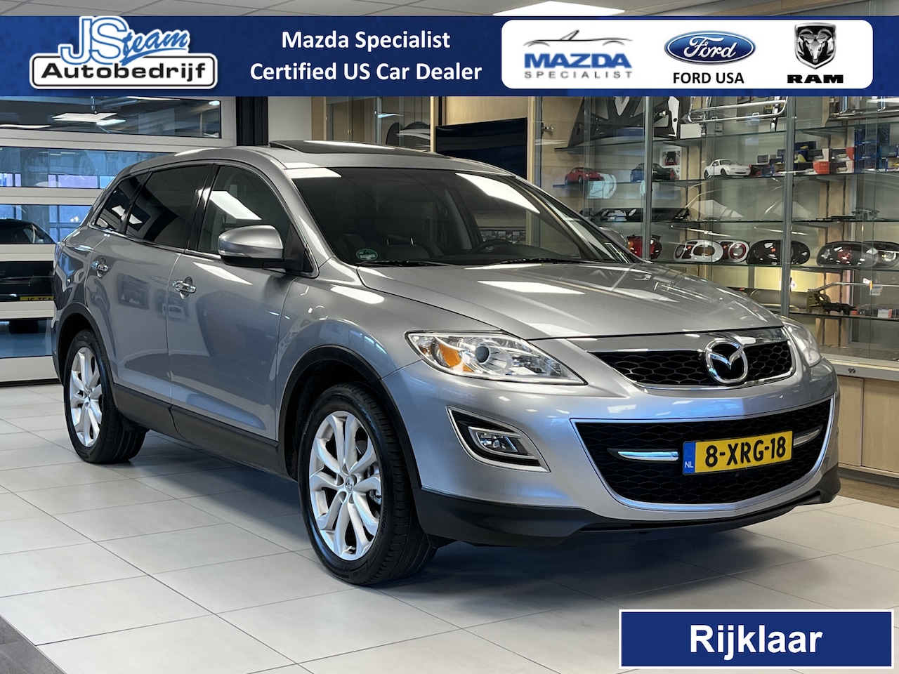 Mazda CX-9 - 3.7 V6 GT-L Automaat 278PK AWD 7-Pers Bose Navi Leder Cruise 1600kg Trekgewicht - AutoWereld.nl