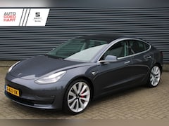 Tesla Model 3 - Performance AWD 75 kWh Panoramadak Auto-Pilot Carbon