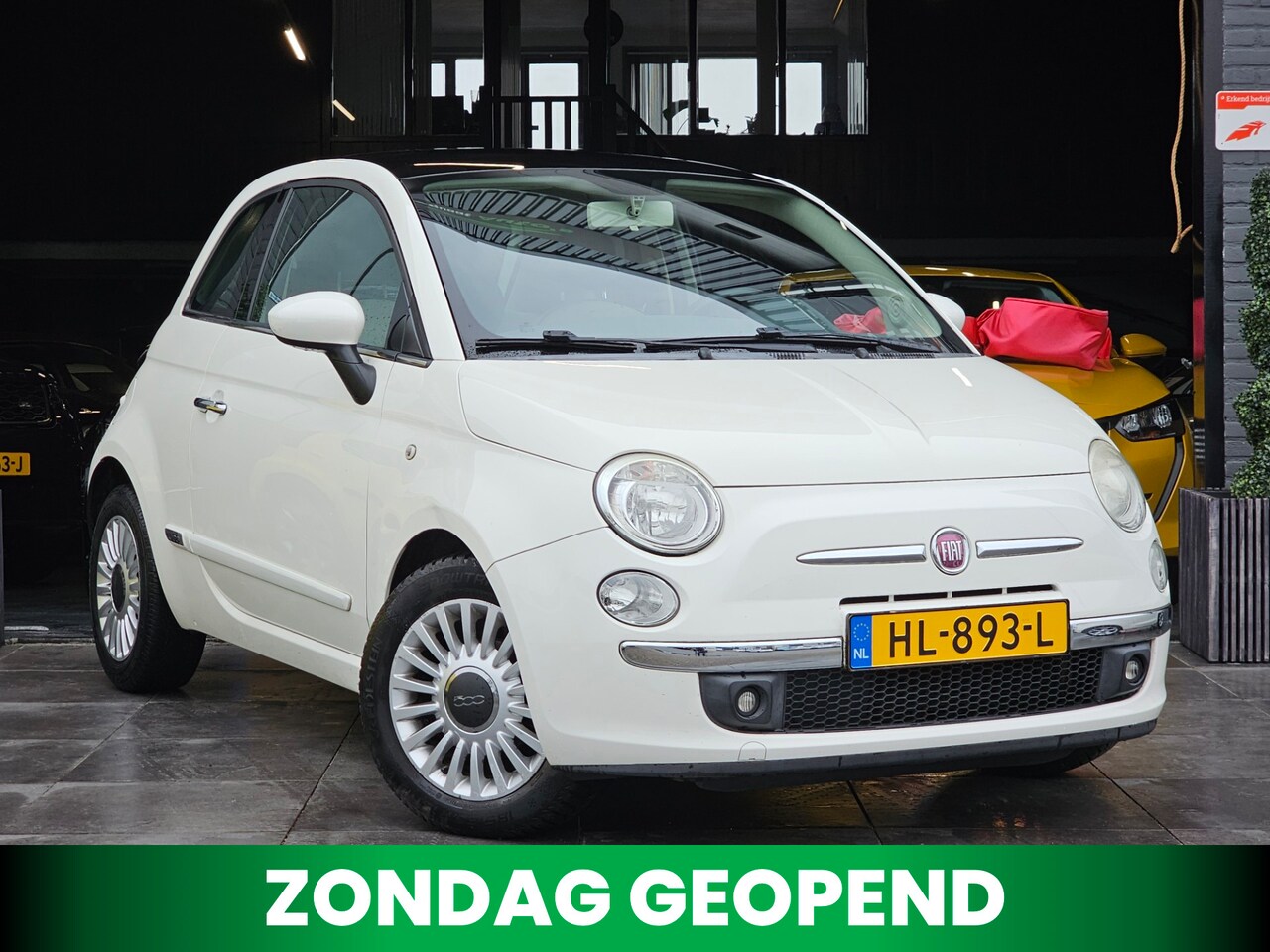 Fiat 500 - 1.2 Pop|Airco|El.Ramen|PANO|Multifunctioneel stuur - AutoWereld.nl