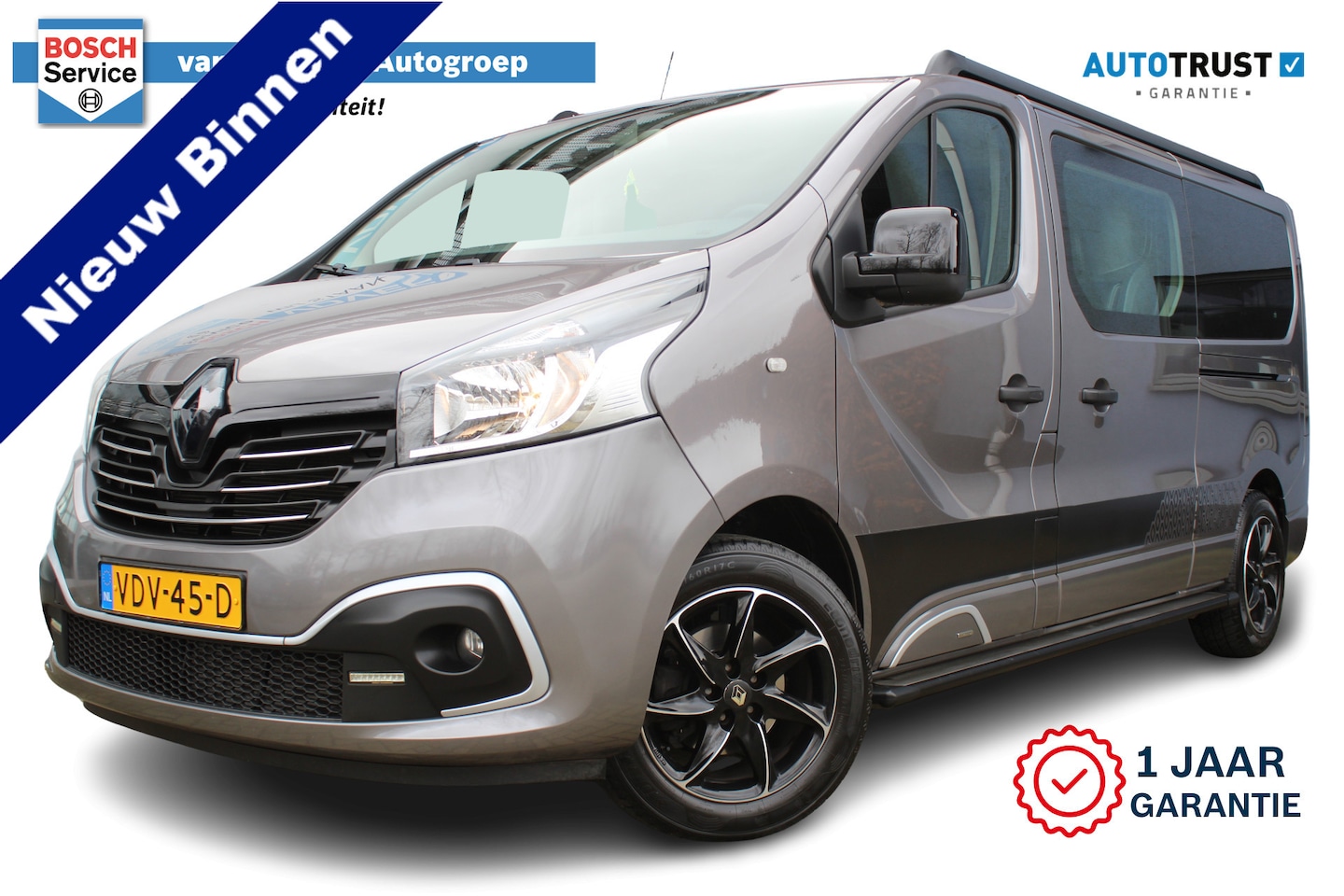 Renault Trafic - 1.6 dCi T29 L2H1 DC 5 Persoons Comfort Energy | Incl. 12 maanden Garantie | Trekhaak | Sto - AutoWereld.nl