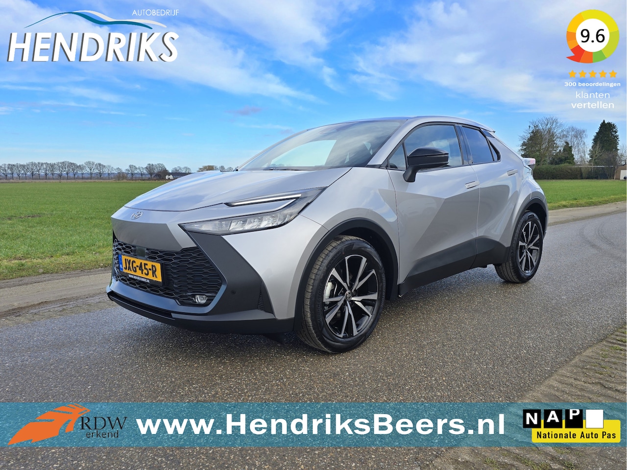 Toyota C-HR - 1.8 Hybrid 140 Dynamic - 140 Pk - Euro 6 - (Nw Model) ParkeerCamera - AppleCarplay Android - AutoWereld.nl