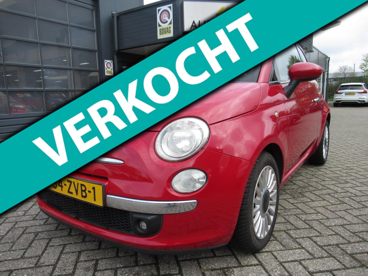 Fiat 500 - 0.9 TwinAir Lounge / PANO / Airco - AutoWereld.nl