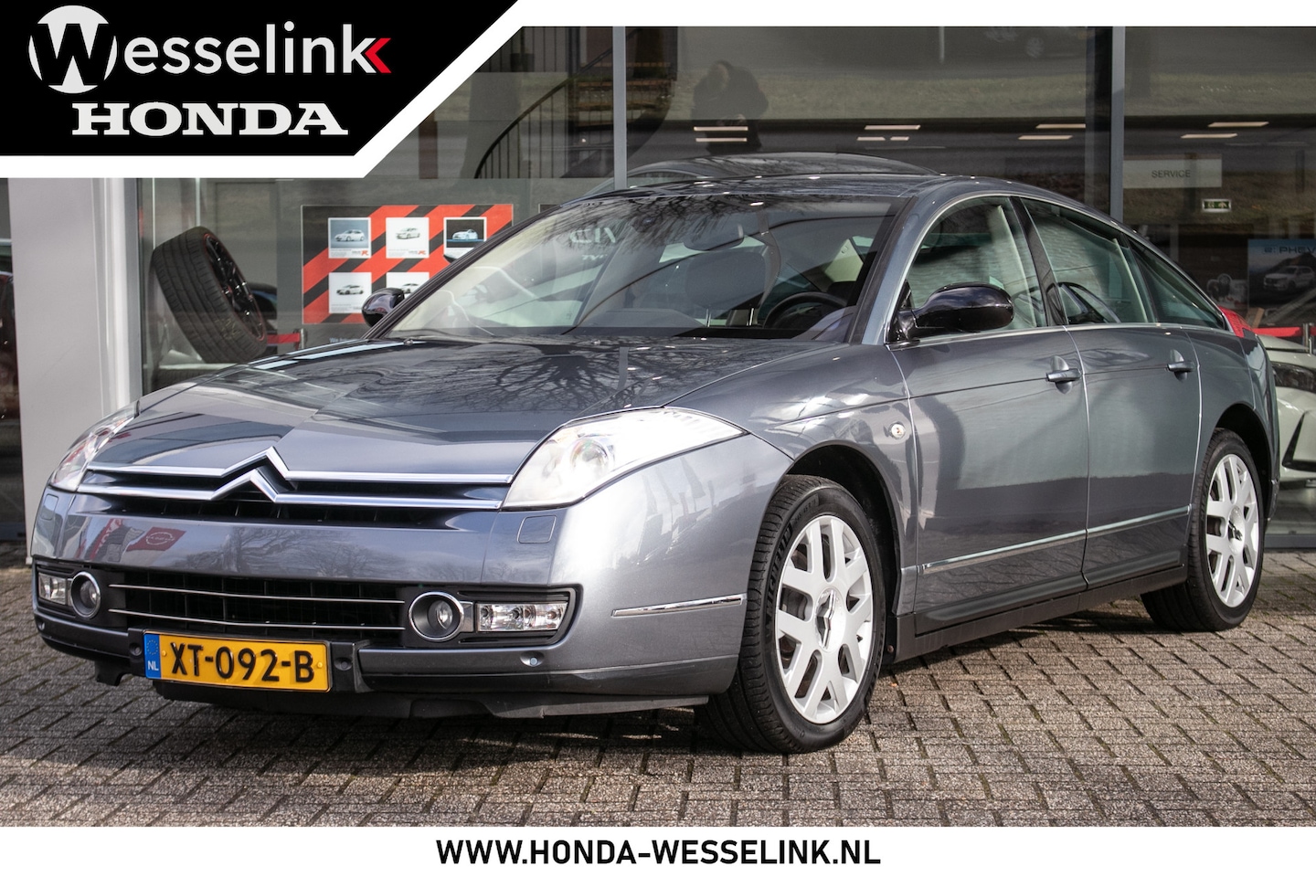Citroën C6 - 3.0 V6 Exclusive-limousine Automaat - Top onderhouden Citroën C6 | Head up | Lederen int. - AutoWereld.nl