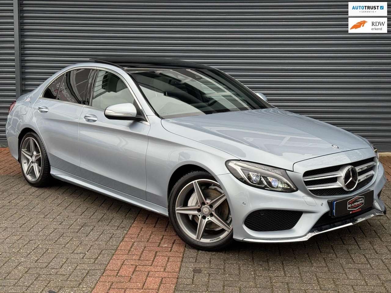 Mercedes-Benz C-klasse - 200 Amg Pakket Camera | Memory | Leder | Burmester | Sfeerverlichting | - AutoWereld.nl